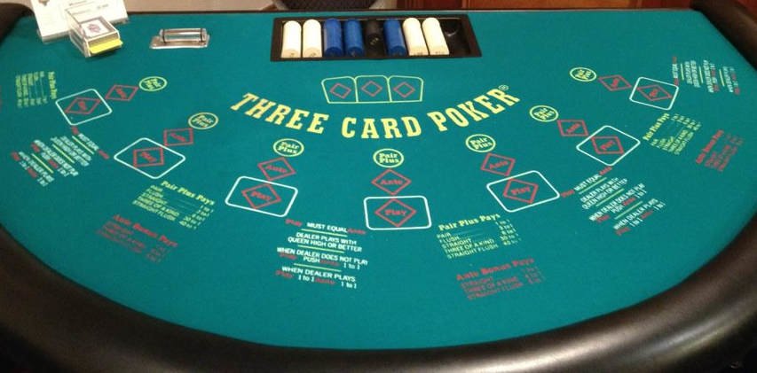 Play Three Card Poker online, free