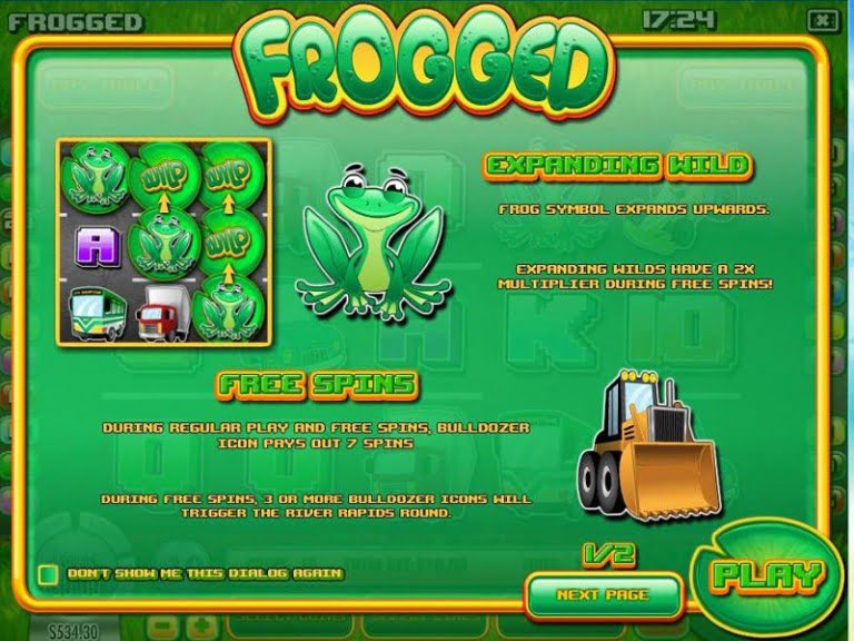 frogged игровой автомат