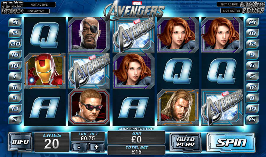 The Avengers Slot