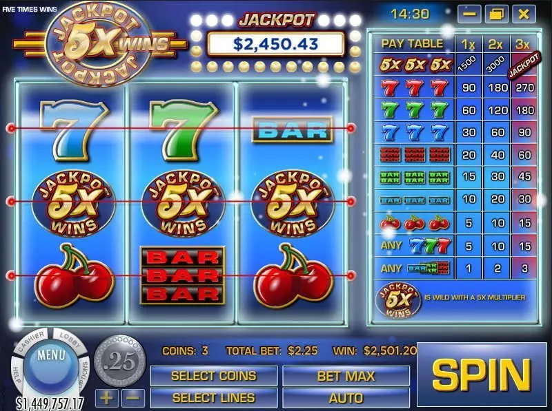 Bonus free spin slot