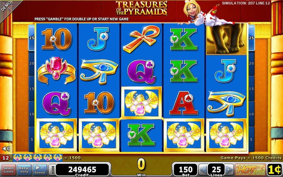 Treasures Of The Pyramids Slot