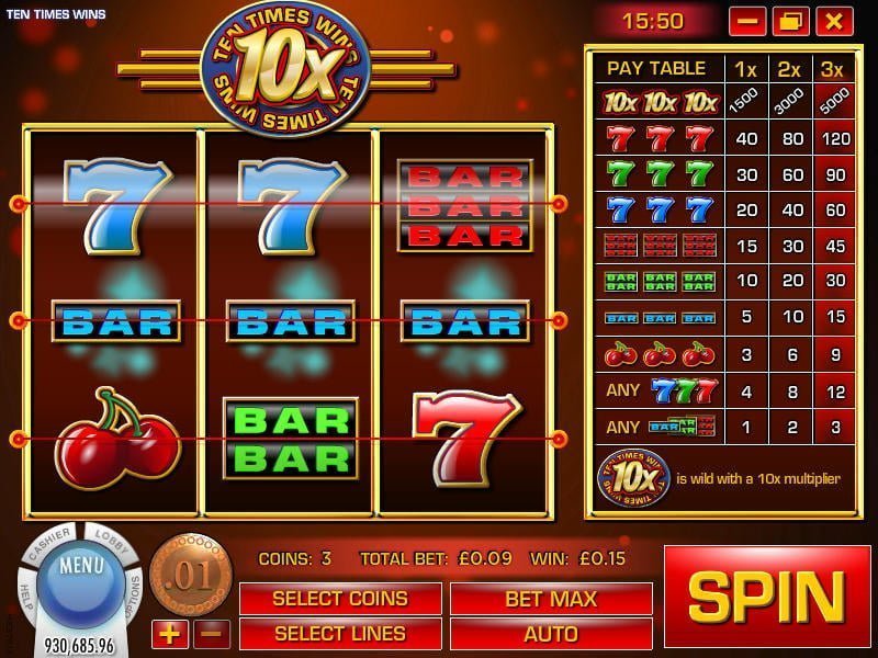 5 lions gold slot