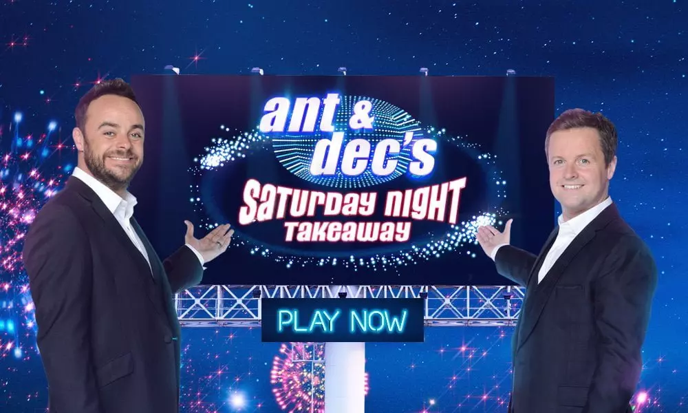 Ant & Dec's Saturday Night Takeaway Slot Review