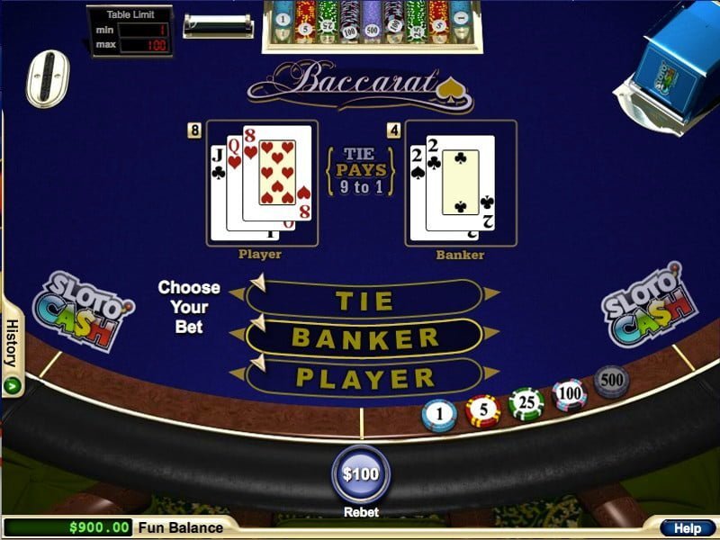 Online Baccarat RTG