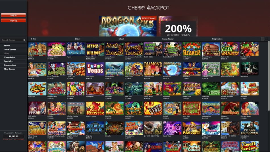 Cherry Jackpot No Deposit 2018