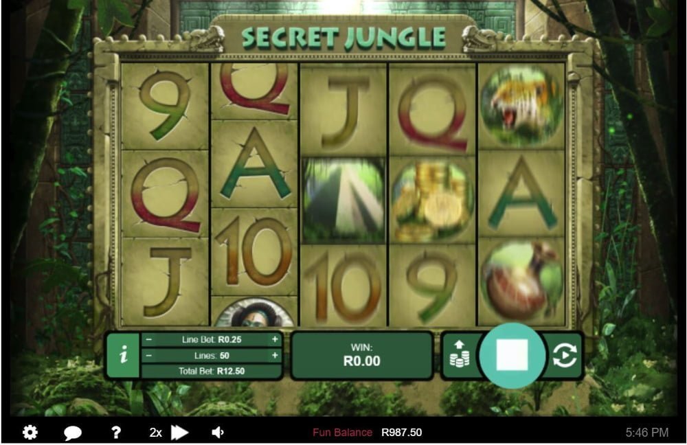 secret jungle slot by rtg