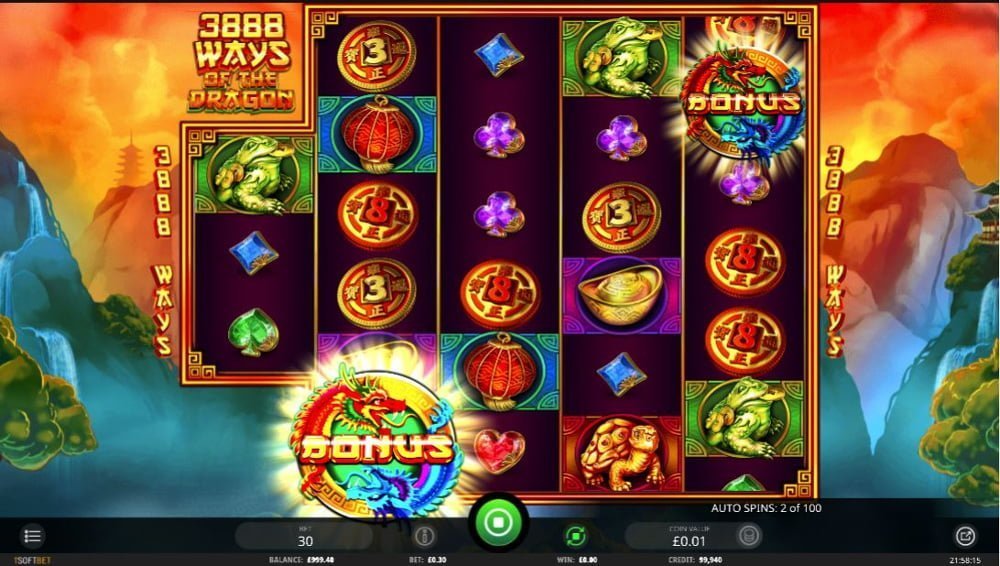 3888 ways of the dragon slot by isoftbet