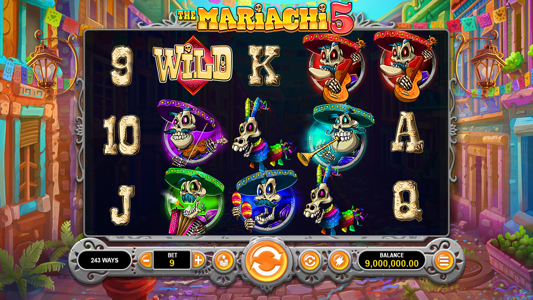 the mariachi 5 slot by rtg