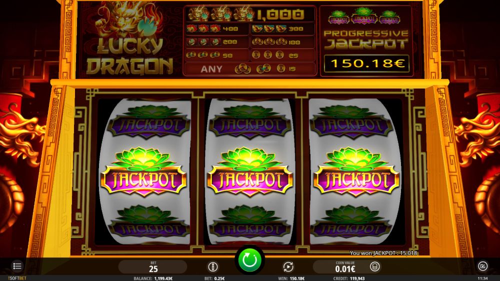 lucky dragon slot by isoftbet
