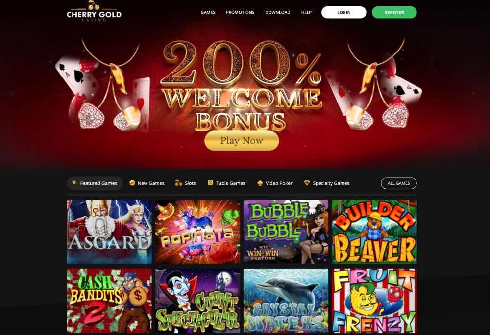 cherry gold casino bonus codes