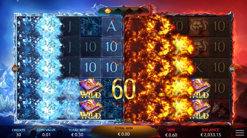 ice and fire slot by yggdrasil