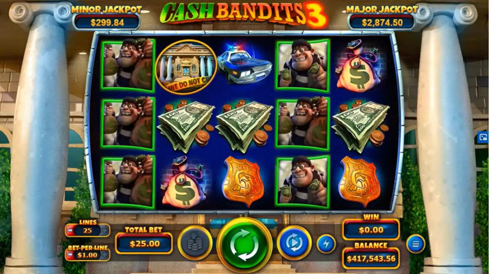 Cash Bandits 3 Slot Review