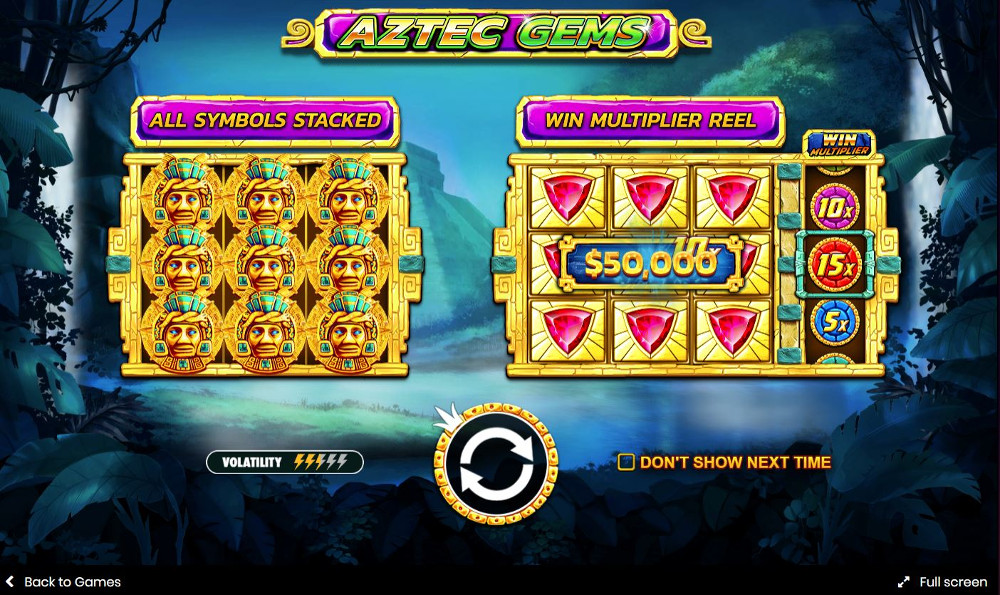 Play aztec gems game