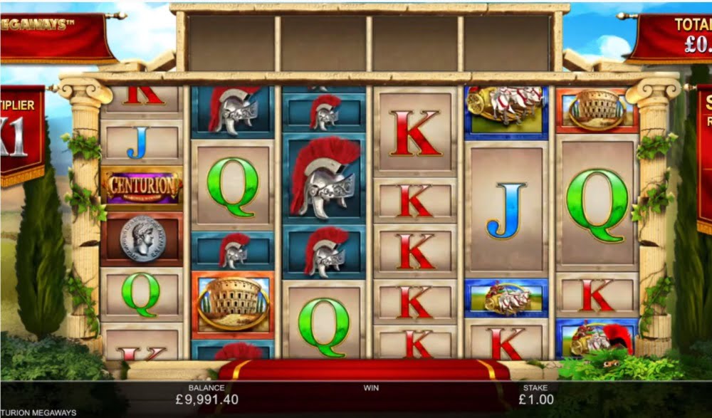 centurion megaways slot by inspire gaming