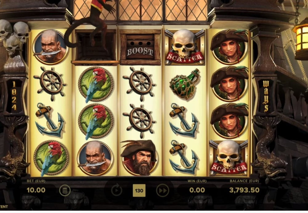 rage of the seas slot by netent