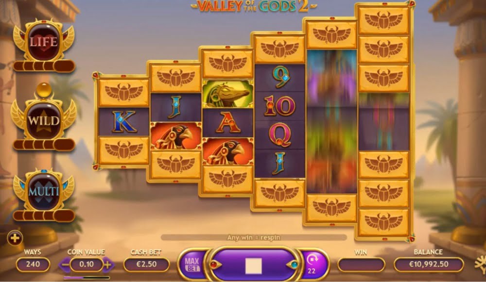 Valley Of The Gods Slot Review