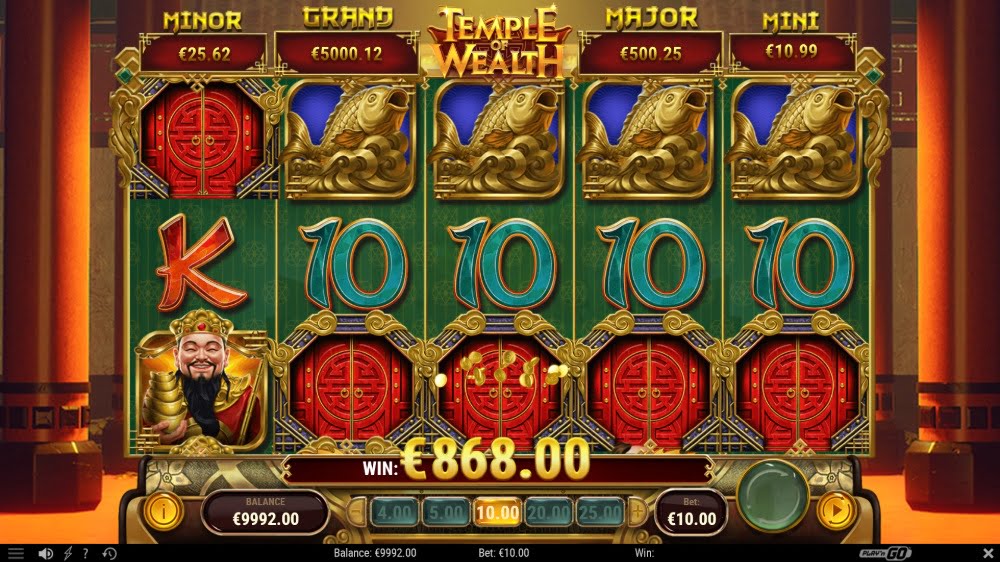 Temple Of Wealth Slot