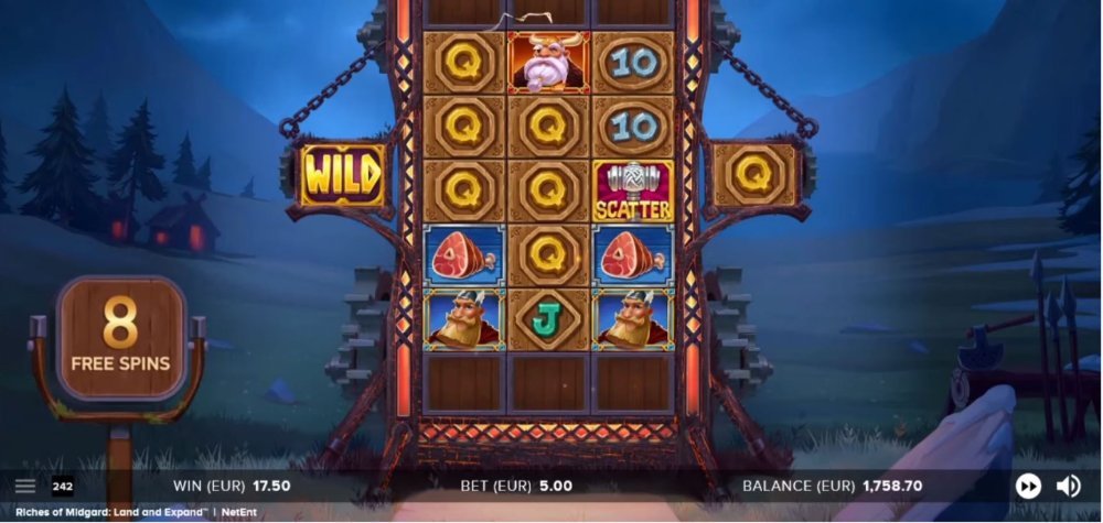 riches of migard slot by netent