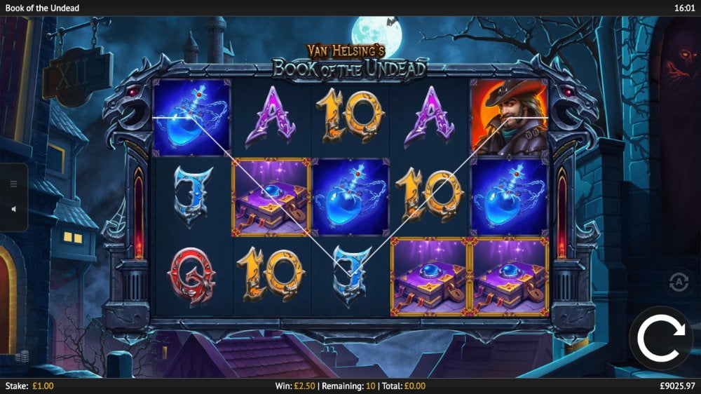 Van Helsing Slot Machine Big Win