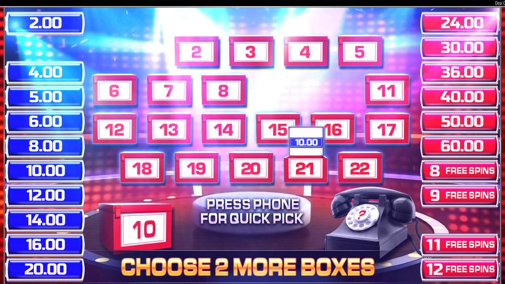 deal or no deal golden box megaways slot by blueprint gaming