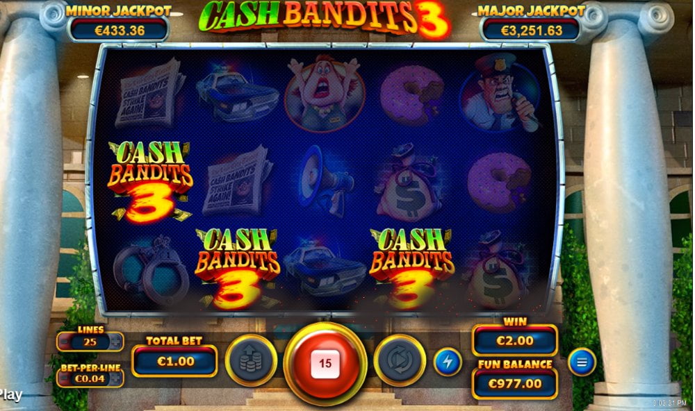 cash bandits free spins