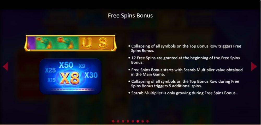 slot help screen