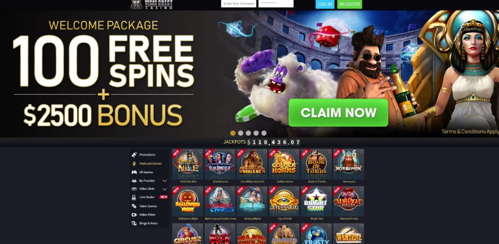 Vegas Crest Casino Review