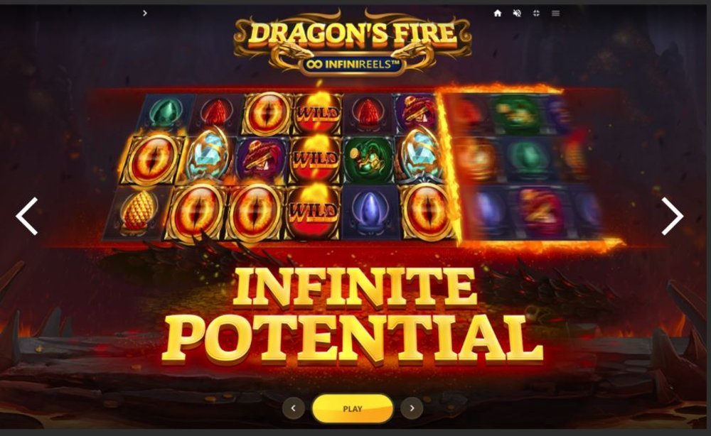 dragons fir infinireels slot by red tiger gaming