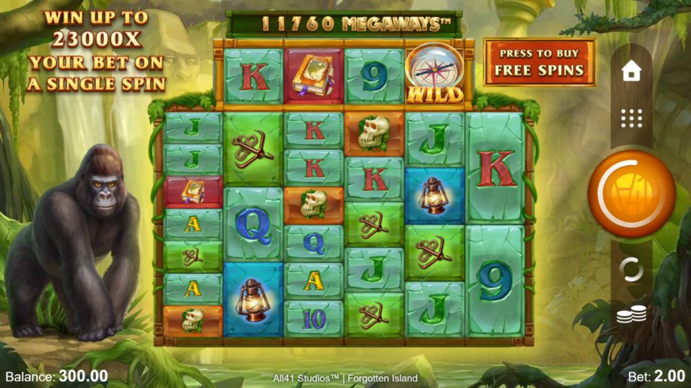 forgotten island slot by microgaming
