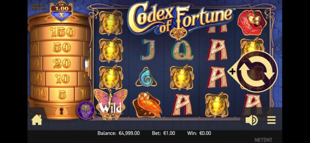 codex of fortune slot by netent