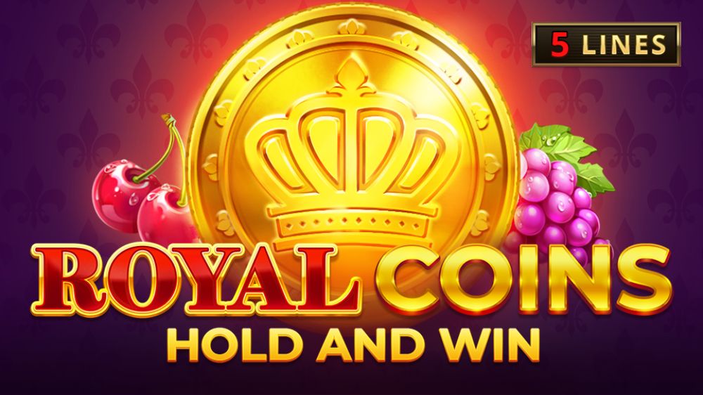royal coins hold and win slot by playson
