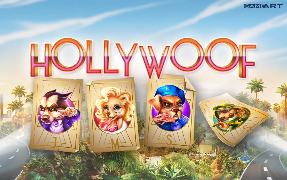 hollywoof slot by gameart