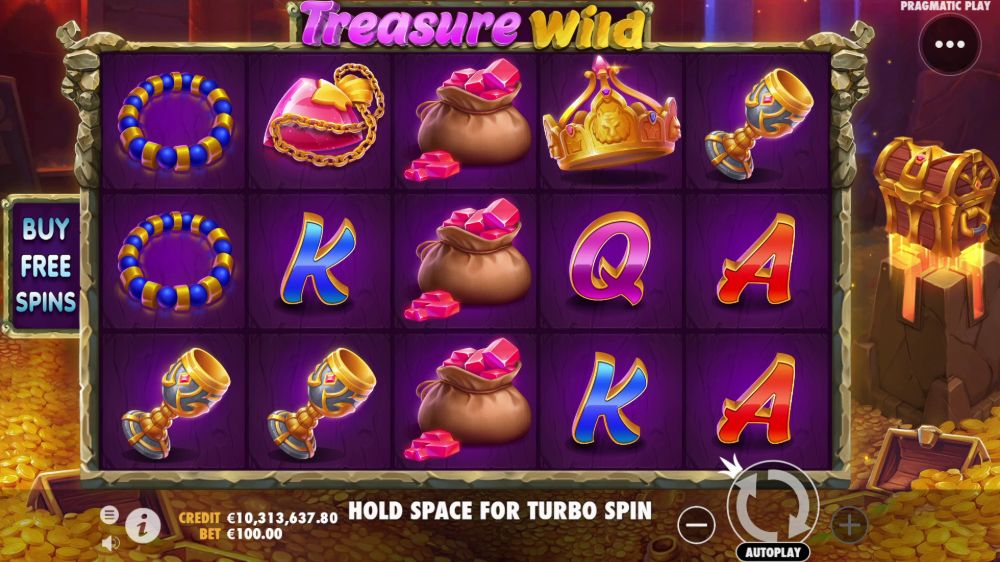 treasure wild slot by pragmatic play