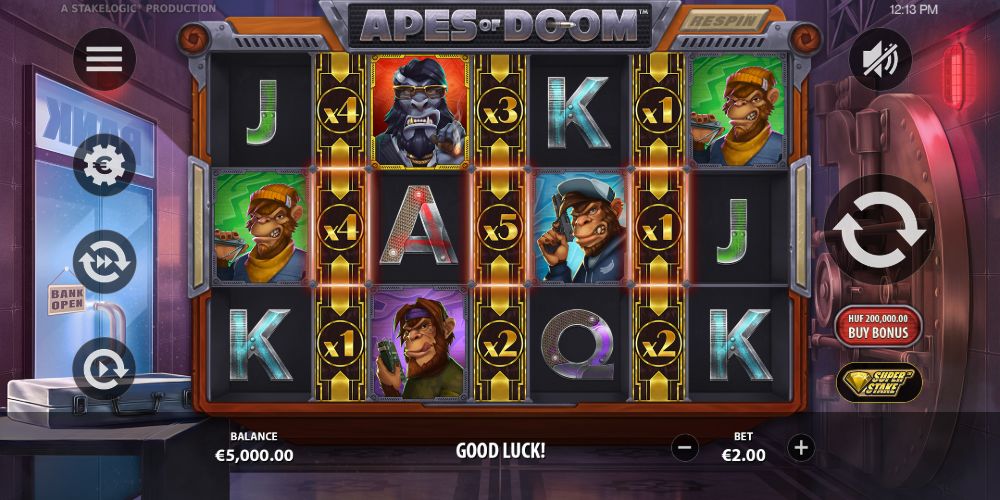 apes of doom slot by stakelogic