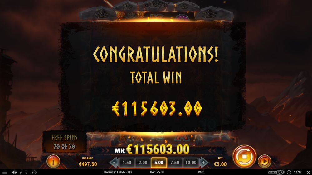 beasts of fire slot by play n go