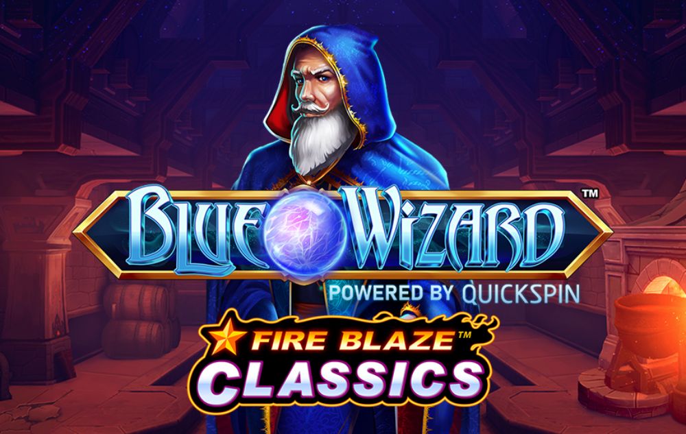 blue wizard slot
