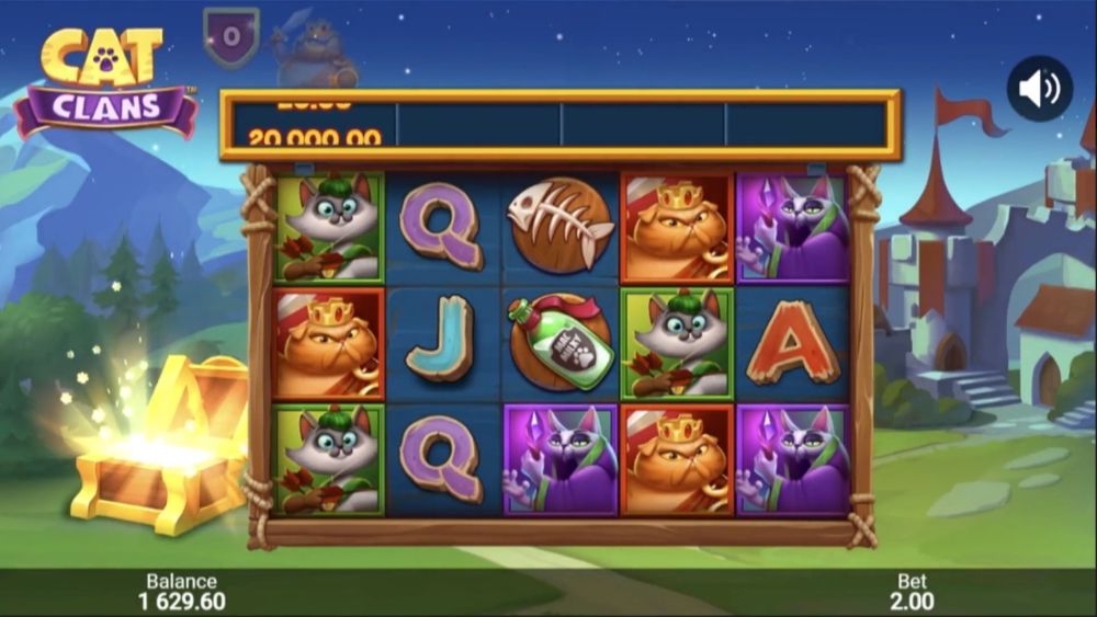 cat clans slot by microgaming