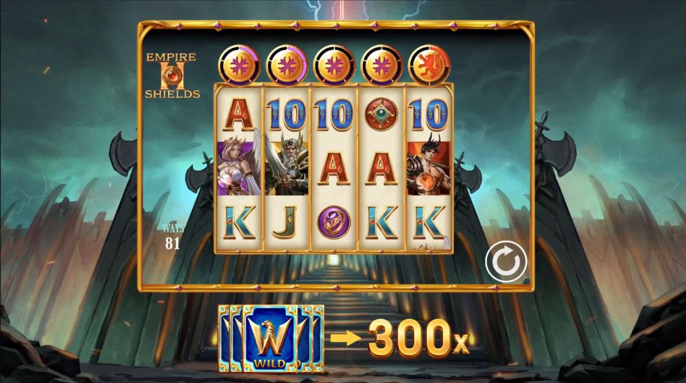empire shields slot by microgaming