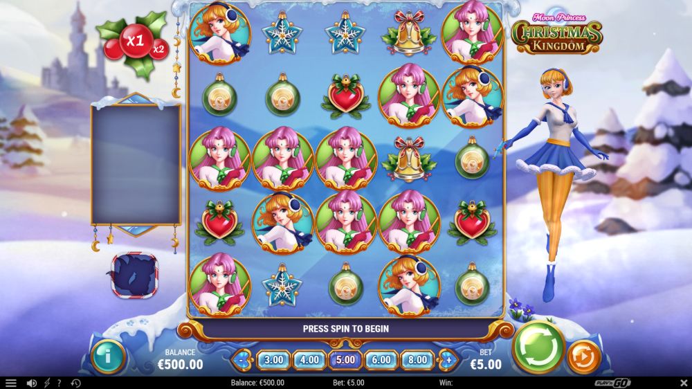 moon princess christmas kingdom by play n go