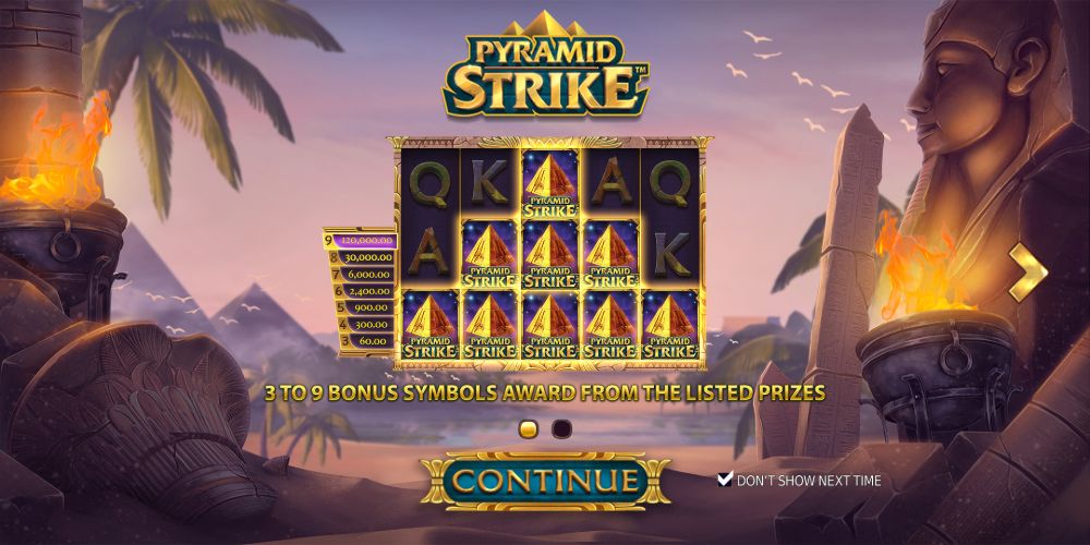 pyramid strike slot