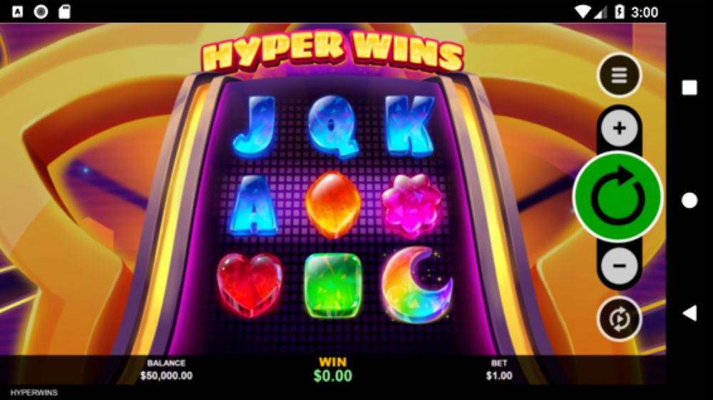 hyper wins slot by rtg