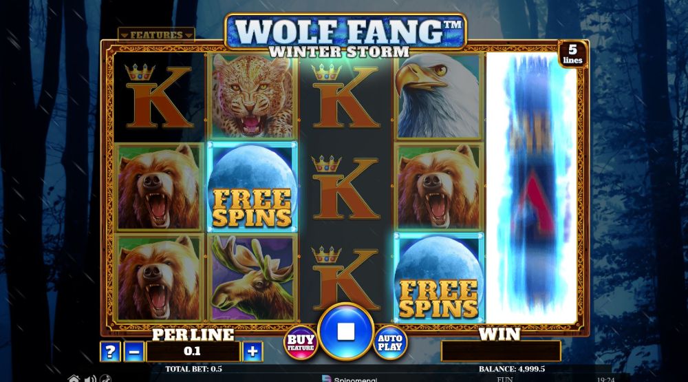 wolf fang winter storm slot