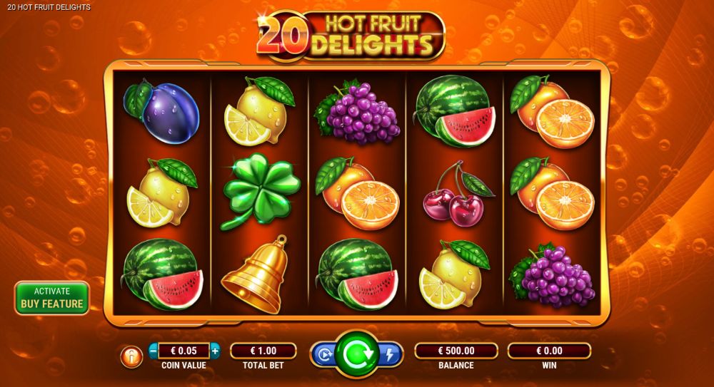 20 hot fruit deluxe slot