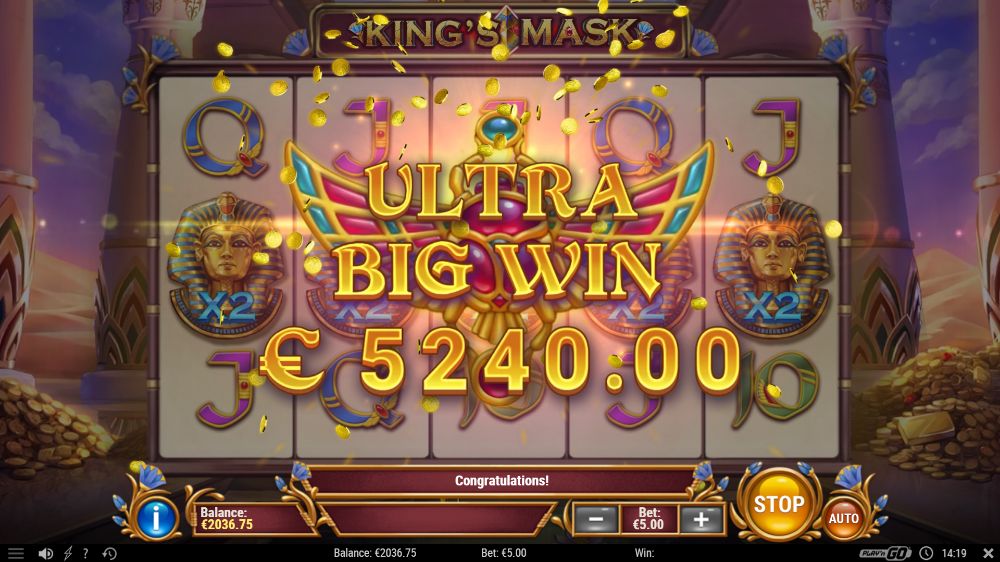kings mask slot