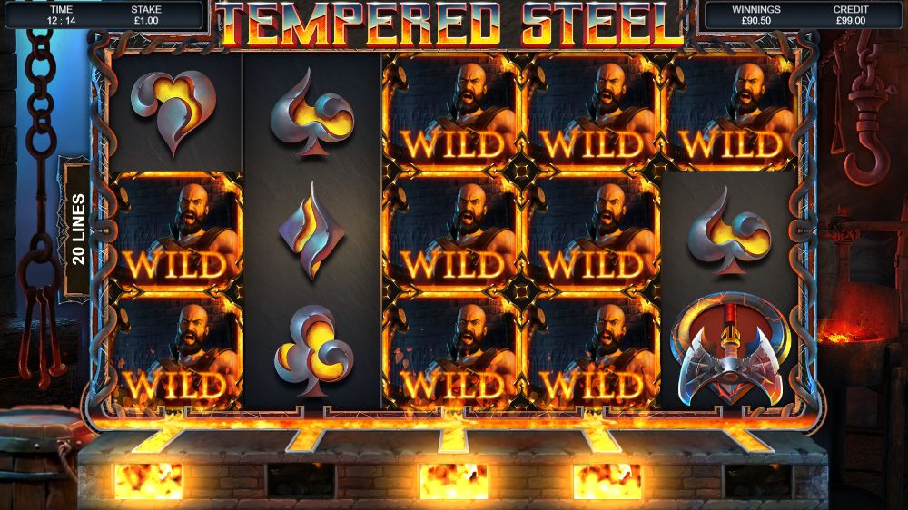 tempered steel slot
