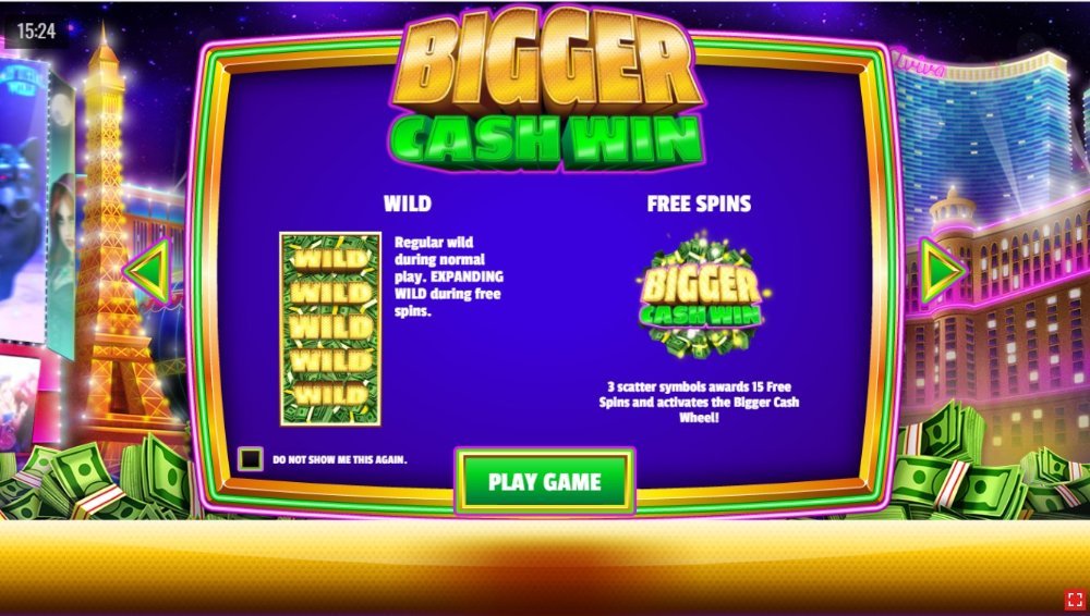 bigger cash win slot