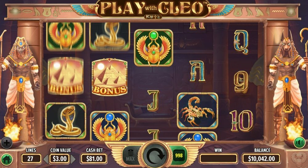 play with cleo slot