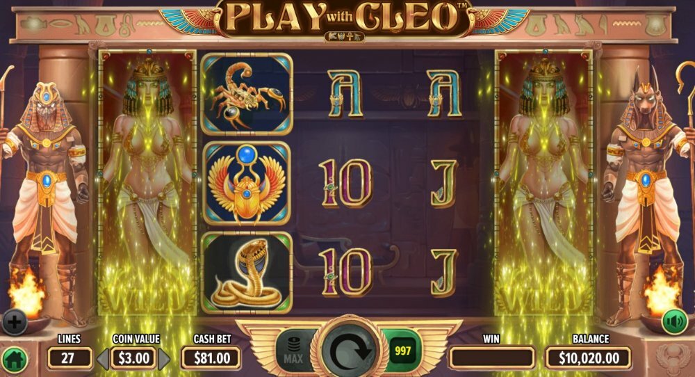 play with cleo slot