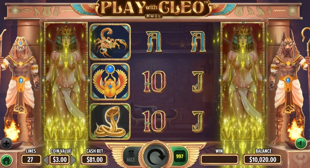 Play With Cleo Dragon Gaming slot