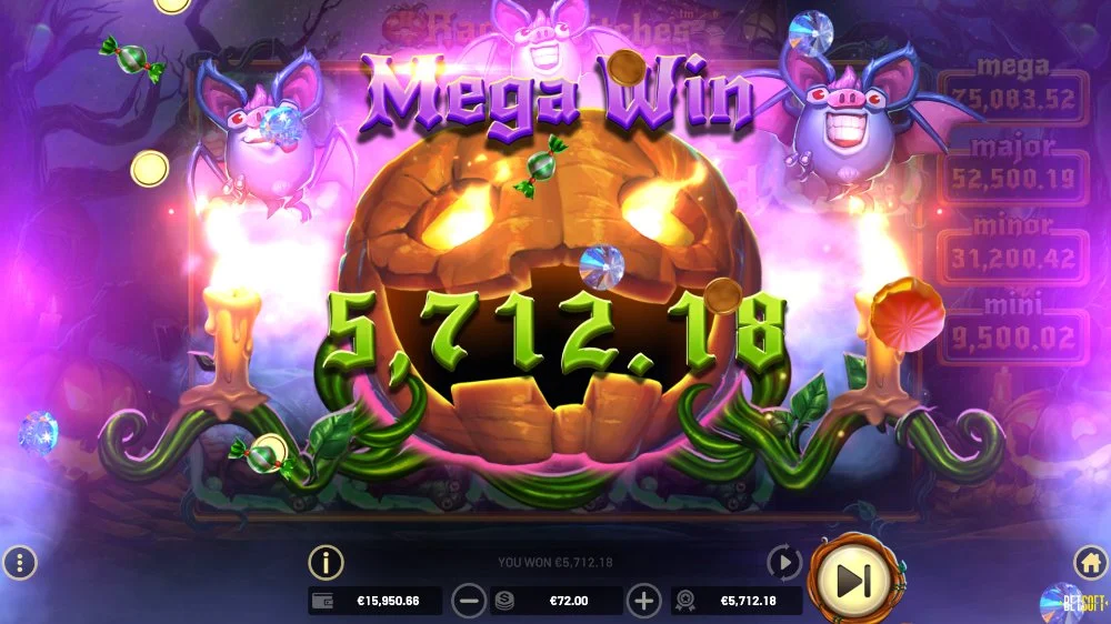 rags to witches slot interface